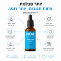 PatienceFlow של NOA - יותר סבלנות, פחות תגובות, יותר רוגע: עוזר להגיב במקום להגיב מהר, מסייע לשמור על קור רוח, מעודד איזון רגשי ורוגע פנימי, תומך ביחסים רגועים וסבלניים