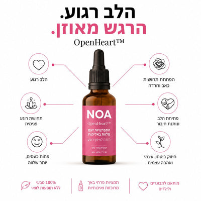 OpenHeart™‎ רוגע ושליטה רגשית גבוהה